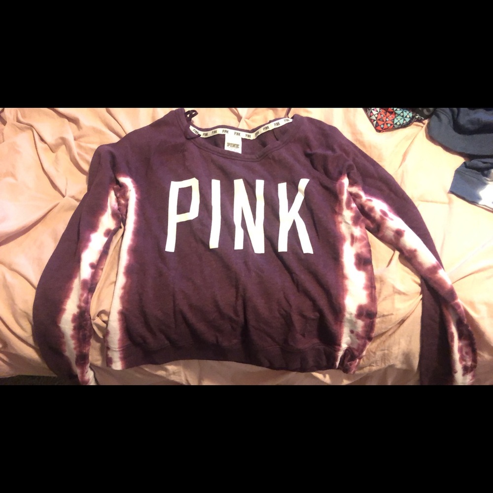 Victoria Secret Pink Sweater Maroon